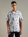 Tommy Hilfiger Printed Regular Fit Viscose Shirt