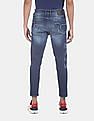 Flying Machine Mankle Slim Fit Ripped Stone Wash Jeans