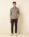 U.S. Polo Assn. Vertical Striped Tailored Fit Shirt