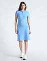 Tommy Hilfiger Solid Polo Dress