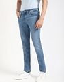 Tommy Hilfiger Mid-Wash Slim-Fit Low Rise Jeans