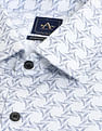 Arrow Manhattan Slim All-Over Printed Shirt
