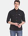 U.S. Polo Assn. Denim Co. Button Down Collar Solid Casual Shirt