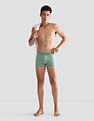 U.S. Polo Assn. Mid Rise Solid OET15 Trunks - Pack Of 3