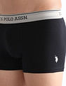 U.S. Polo Assn. Mid Rise Solid OET15 Trunks - Pack Of 3
