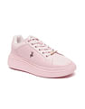 U.S. Polo Assn. Women Panelled Solid Lace Up Elsie Sneakers