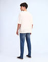 Flying Machine Slash Slim Tapered Fit Blue Jeans