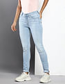 Calvin Klein Jeans High Rise Skinny Fit Stone Wash Jeans