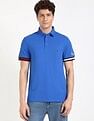 Tommy Hilfiger Solid Regular-Fit Cotton Polo Shirt