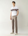 Arrow Newyork Mid Rise Knitted Autoflex Trousers