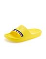 U.S. Polo Assn. Men Easton Yellow Foam Walk Sliders