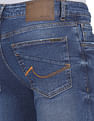 AD by Arvind Stone Wash Skinny Fit Stretch Jeans