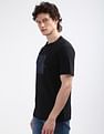 Calvin Klein Brand Print Cotton T-Shirt