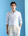 Arrow Manhattan Slim Fit Twill Velocity Shirt