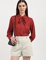 Tommy Hilfiger Regular Fit Geometric Printed Shirt