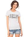 Aeropostale Sequin Branding Regular Fit T-Shirt