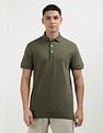 Tommy Hilfiger Solid Logo Slim Fit Polo Shirt