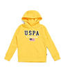 U.S. Polo Assn. Kids Boys Brand Printed Regular Fit Sweatshirt