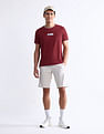 USPA Active Solid Slim Fit T-Shirt
