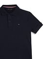 Tommy Hilfiger Kids Boys Solid Regular-Fit Cotton Polo T-Shirt