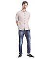 U.S. Polo Assn. Denim Co. Button Down Collar Geometric Print Shirt
