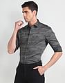 Arrow Floral Print Twill Shirt