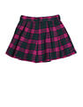 U.S. Polo Assn. Kids Girls Ckecked Pleated Skirt