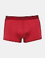 Calvin Klein Underwear Men Red Low Rise Solid Trunks