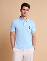 U.S. Polo Assn. Solid Pure Cotton Polo Shirt