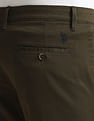 U.S. Polo Assn. Geometric Print Slim Twill Trousers
