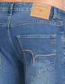 Flying Machine Freddie Slim Straight Fit Stone Wash Jeans