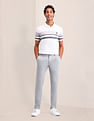 U.S. Polo Assn. Austin Slim Fit Solid Trousers