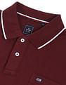 Arrow Sports Tipped Collar Pique Cotton Polo Shirt