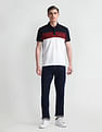 Arrow Sports Colour Block Regular Polo Shirt