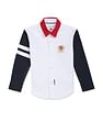 U.S. Polo Assn. Kids Boys Colour Block Festive Shirt