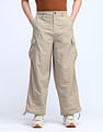 Flying Machine Cobain Loose Fit Mid Rise Cargos