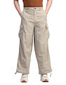 Flying Machine Cobain Loose Fit Mid Rise Cargos