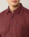 Arrow Sport Slim Fit Pure Linen Shirt