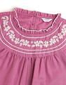 U.S. Polo Assn. Women Yoke Embroidered Frill Top