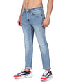 Flying Machine Slash Slim Tapered Fit Stone Wash Jeans