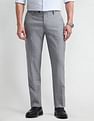 Arrow Tapered Fit Mid Rise Trousers