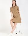 Tommy Hilfiger Cotton Polo Collar T-Shirt Dress