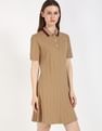 Tommy Hilfiger Cotton Polo Collar T-Shirt Dress