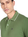 Arrow Sports Solid Compact Cotton Polo Shirt