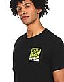 U.S. Polo Assn. Denim Co. Men Black Crew Neck Graphic Print T-Shirt