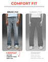 Flying Machine Mid Rise Bruce Bootcut Fit Jeans