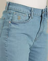 U.S. Polo Assn. Women High Rise Straight Fit Jeans
