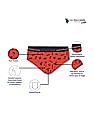 USPA Innerwear Boys Mid Rise Cotton Spandex IKBB Briefs - Pack Of 3