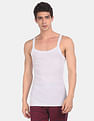 USPA Innerwear Round Neck Cotton I636 Vest - Pack Of 1