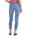Flying Machine Women Mid Rise Cropped Jeggings